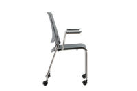 Chaise d'école empilable en acier moderne et durable, idéale pour les élèves du primaire, du collège et du lycée, pour les conférences et la formation - Offre Spéciale