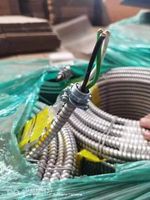 Daftar Harga Kabel Metal Clad Mc Lite 12/2 14/2 Bx, Jenis Kabel Berpelindung, Kabel Listrik Berpelindung PVC Bx Fleksibel, Kabel Berlapis Baja