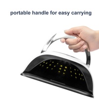 BLUEQUE 5T PLUS 180W Sécheuse à ongles portable à induction intelligente Lampe de cuisson pour vernis à ongles LED Lumière UV Thérapie