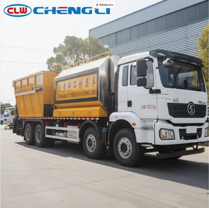 Venta Directa de Fábrica: Camión Shacman 8X4 para <span class=keywords><strong>Asfalto</strong></span> y Grava, Tanque de Almacenamiento de Agregados de 11000L para <span class=keywords><strong>Asfalto</strong></span> y 15000L para Piedra - Product Image 1