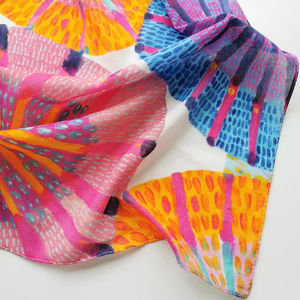 Best Quality Soft <strong>Hijab</strong> <strong>New</strong> Women Jersey Printing Scarf Custom Brand Adult Hand Made Printed Silk Square - Product Image 4