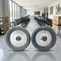 Juego de Ruedas Surron Ultra Bee Supermoto de 17 Pulgadas con Neumáticos CST, Kit de Frenos de Disco Delanteros y Traseros