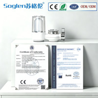 Purificador de Agua para Grifo con Certificación NSF, Reduce el Mal Sabor, Dispositivo de Filtración de Agua para Grifo Doméstico