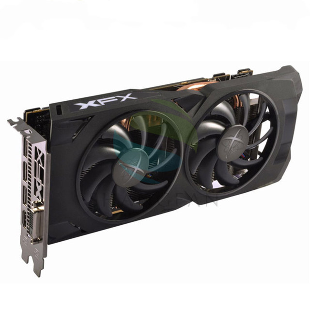 For XFX Video Card RX 570 4GB 256Bit GDDR5 Graphics Cards for AMD RX 500 Series VGA Cards RX570 DisplayPort 470 480 580 560 Used