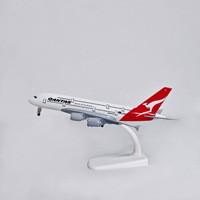 Modèle d'avion B737 Mexique 20CM en alliage métallique moulé sous pression, avion haute simulation pour décoration de bureau à domicile, cadeau de collection