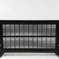 Système de clôture extérieure en acier au carbone anti-escalade haute sécurité, design treillis, style moderne durable, clôture de sécurité 358 pour prison