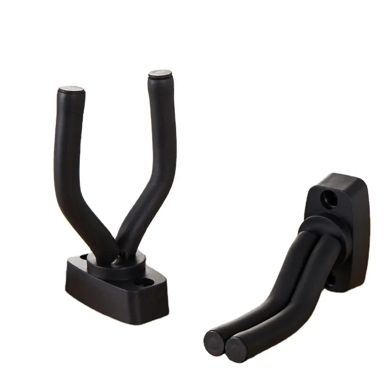 Guitar Wall Mounted Guitar Display Hangers Black Brackets Holder Bass Folk Acoustic Guitar Stand