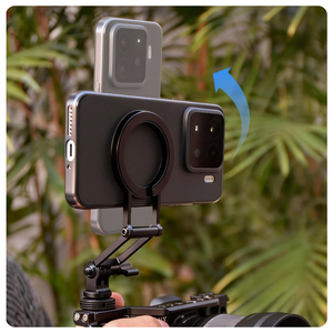 แท่นวางโทรศัพท์แบบแม่เหล็กพับได้ อลูมิเนียม พกพาสะดวก บางเฉียบ รับน้ำหนักได้ 400 กรัม สำหรับ <span class=keywords><strong>iPhone</strong></span> 17/16 สำหรับ Huawei สำหรับ Xiaomi - Product Image 3