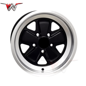 Rines de Aleación Negros Escalonados 5X130 de 17 Pulgadas 7J 8J para <span class=keywords><strong>Porsche</strong></span> 964 911 Carrera <span class=keywords><strong>924</strong></span> 930 Turbo 944 968 Cayenne - Product Image 1