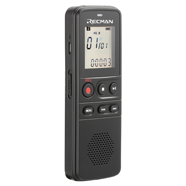 Factory Wholesales Price Professional Portable Digital Voice Recorder Audio Sound Dictaphone Microphone Digital Voice Recorder