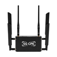OpenWrt Dual SIM+ESIM 5G/4G WiFi 6 CPE dengan Slot Kartu TF, Failover, dan Dukungan Dual Band untuk Aplikasi IoT & Edge Perusahaan