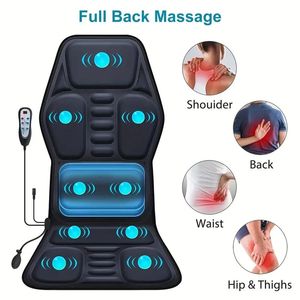 Cojín de Masaje Eléctrico <span class=keywords><strong>Shiatsu</strong></span> 3D para Cuerpo Completo, Cintura, Espalda y Cuello, para Hogar, Oficina y Auto - Product Image 5