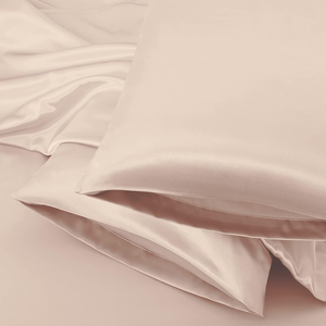 Fundas de <span class=keywords><strong>Almohada</strong></span> Modernas de Poliéster Satinado Color Beige, Tamaño Queen 20x30 Pulgadas, Cierre de Sobre, para Hotel y Hogar, Ecológicas, para un Buen Descanso - Product Image 2