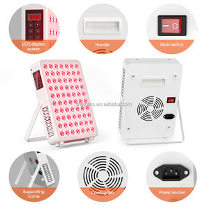 <span class=keywords><strong>Lampe</strong></span> de <span class=keywords><strong>luminothérapie</strong></span> à double onde 100W 660nm 850nm rouge, directement de l'usine, QB70-M, boîtier en aluminium, silencieuse, pour usage domestique et beauté, CE RoHS - Product Image 4