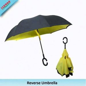 Customized Auto Open Golf <b>Umbrella</b> with Custom Logo Prints 190T Pongee Fabric <b>Windproof</b> Design - Product Image 6