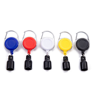 Étui de briquet multifonctionnel élastique rétractable anti-perte personnalisé, étui de protection pour stylo d'étudiant, porte-badge rétractable, cadeau - Product Image 1