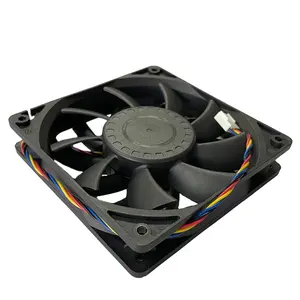 DC sin escobillas 12025 5V 24V UL doble rodamiento de bolas pequeño marco cuadrado 120mm 12V Ip65 ventilador para inversor