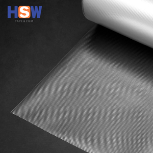Film de protection en PET fluorosilicone 100 µm 8-12 g, gaufré bleu, à décollement moyen-léger, pour revêtement adhésif - Product Image 3