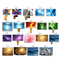 Layar LCD Innolux Kustom 4.3, 5, 5.6, 7, 8, 9, 10.2 Inci Modul Layar LCD TFT