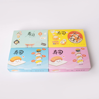 Nouvelle conception 2026 : Boîte à sushi en papier jetable, conteneur à emporter pour sushi, personnalisable avec logo OEM, vente en gros, emballage alimentaire
