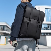 Sac à dos d'ordinateur Kolin authentique unisexe en polyester Oxford 36-55L respirant haut de gamme pour affaires et voyages avec bretelles à coussin d'air