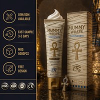 Dentifrice Édition Limitée Halloween Anti-Caries Style Festif Effrayant Vente en Gros Usine Marque Privée Herbes Naturelles Maison