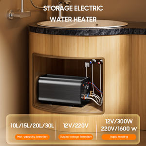 Yeni varış 10L 15L 20L 30L DC12V 220V su kazanı sıcak tankı depolama elektrikli su ısıtıcıları RV karavan tekne için - Product Image 5