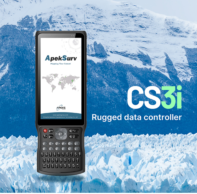 Apeks Cs3I Surveying Data Collector OEM Compatible Android 11 4GB RAM 64GB ROM with Landstar8 Hi-Survey Surpad Survstar Software