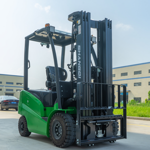 Forklift merek Top 2ton 3ton full-electric truk forklift penggerak empat roda sit-on bekas montacargas usados - Product Image 5