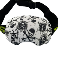 Lunettes de ski en microfibre avec logo personnalisé de haute qualité couverture accessoires de sports d'hiver en couleur avec un design chaleureux
