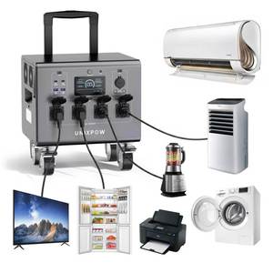 Générateur d'énergie solaire de haute qualité 3000W grande capacité, onde sinusoïdale pure, batterie LiFePO4, contrôleur MPPT pour la maison et l'extérieur (backup) - Product Image 1