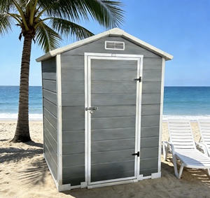 Fabriqué en Chine, abri <span class=keywords><strong>de</strong></span> jardin personnalisable, écologique, boîte <span class=keywords><strong>de</strong></span> rangement pour outils, avec protection UV, étanche, ventilé, facile à assembler - Product Image 2