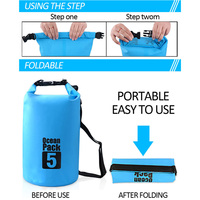 Bâche en PVC personnalisée 500D étanche 2L3L 5L 10L 15L 20L 30L litre sac étanche pour aller sac sec sac à dos étanche
