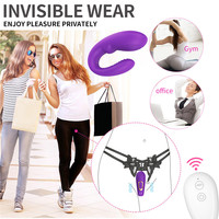 Seksfun Stimulation du clitoris Point G Vagin Forme en U Jouets sexuels Invisibles Portables Télécommande Meilleur vibrateur pour couple