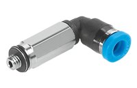 Conectores Rápidos Universales FESTO Originales Nuevos para Curvado en Ángulo Recto Tipo L, Rosca Universal, QSML/LV/LLV-M3/M5/G1/8-2