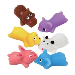 Jouets sensoriels en TPR en forme de mini-animaux mignons pour enfants, vente en gros d'usine, idéaux pour le jeu et les récompenses en classe - Product Image 1