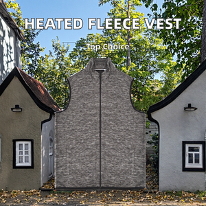 Chaleco Térmico Casual para Hombre, Suave, de Forro Polar Cationico, con Cierre Completo, Transpirable, Ecológico, sin Mangas - Product Image 2
