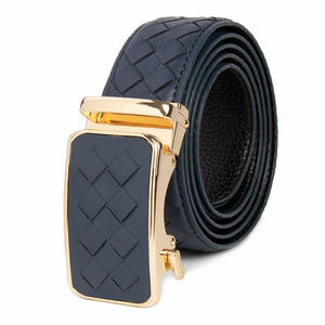 कारखाने थोक सस्ते अनुकूलित स्वचालित चमड़े के बकल बेल्ट शानदार उच्च अंत डिजाइन ओम पुरुषों के चमड़े के बेल्ट - Product Image 3