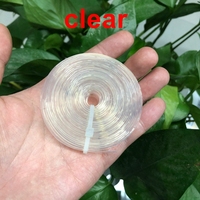 Pegamento para Uñas de Queratina en Forma de U, Color Negro, Marrón, Ámbar y Blanco, para Extensiones de Cabello con Cápsulas de Queratina