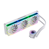 LOVINGCOOL Refroidisseur d'eau 360mm Nouveau radiateur de refroidissement liquide AIO CPU Processor Heatsink pour Intel 115X 1366 1700 AM3 AM4