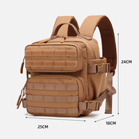 Mini sac à dos tactique décontracté pour le sport, pour femmes et hommes, idéal pour la salle de sport