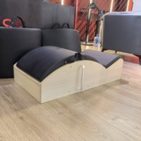 Correcteur de colonne vertébrale professionnel en bois d'érable et de chêne avec poignées, machine d'alignement du tronc Pilates Arc pour salle de sport
