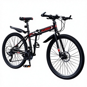 Bicicleta MTB WUWIND Force <span class=keywords><strong>2026</strong></span> de Alto Desempenho, Confortável, Portátil e Dobrável com Quadro de Aço e Freios a Disco Duplos - Product Image 1