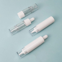 10ml 15ml en plastique cosmétique crème pour les yeux compte-gouttes seringue bouteille bouteille d'huile essentielle