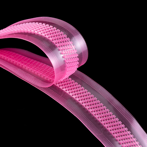 Tùy chỉnh Reclosable dính Velcro dải nhựa nhựa dây kéo cho quần áo bao bì Zip khóa túi PE nhựa dây kéo - Product Image 1