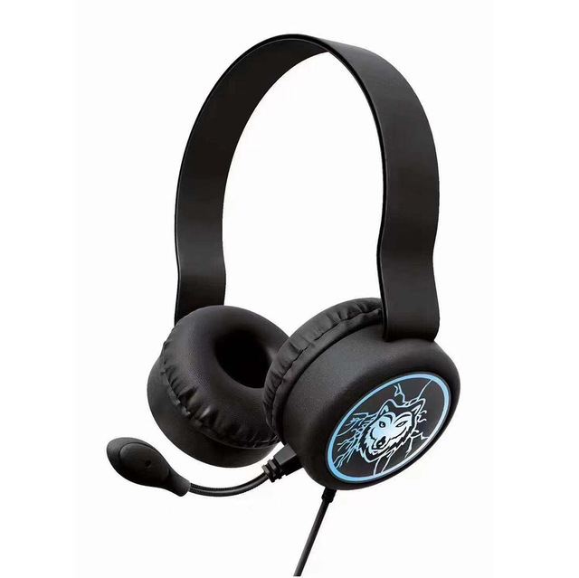 Hot Selling Brazil Market Wired Gaming Headset with Mic Over Ear Headphone for PC PS4 PC Computer Phone Esports with LED Light