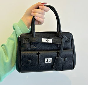 中国供应商2025女包中国网上市场女士时尚手提袋W多口袋女包热卖 - Product Image 6