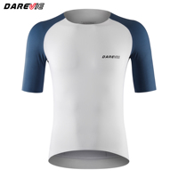 Maillot de cyclisme Darevie Sportswear, design personnalisé, une pièce, léger, pull à manches courtes