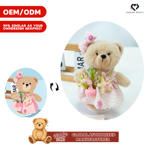 Abito con Bretelle per Bambola Personalizzabile OEM, Stile Ragazza Carina, Disponibile in Diverse Taglie, con Fiocco e Borsa - Product Image 2