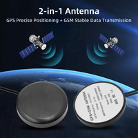 Antenne combinée 2-en-1 4G LTE GPS pour suivi de véhicules, antenne verticale active à gain élevé 28dBi, connecteur fileté, prise en charge OEM